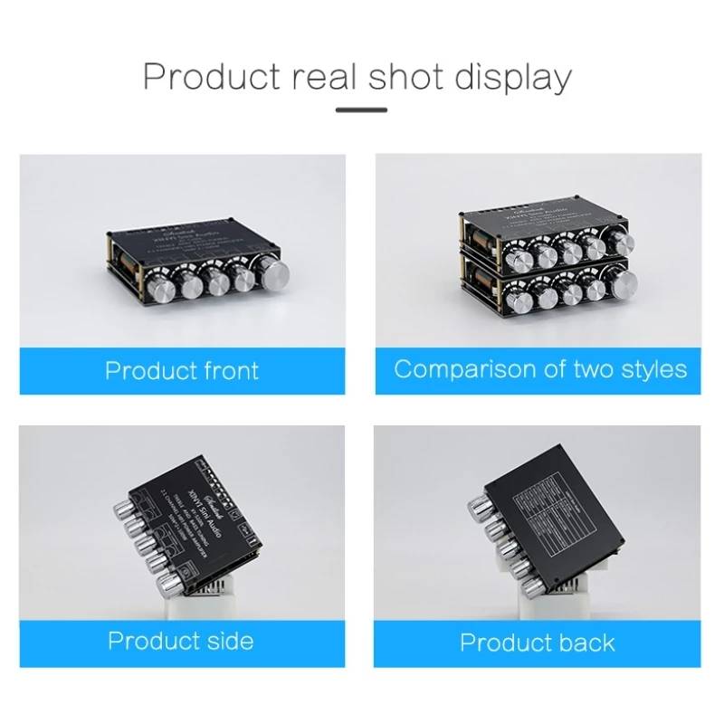 XY-S100L TPA3116D2 bluetooth 5.0 Subwoofer Amplifier Board 50WX2+100W 2.1 Channel Power Audio Stereo