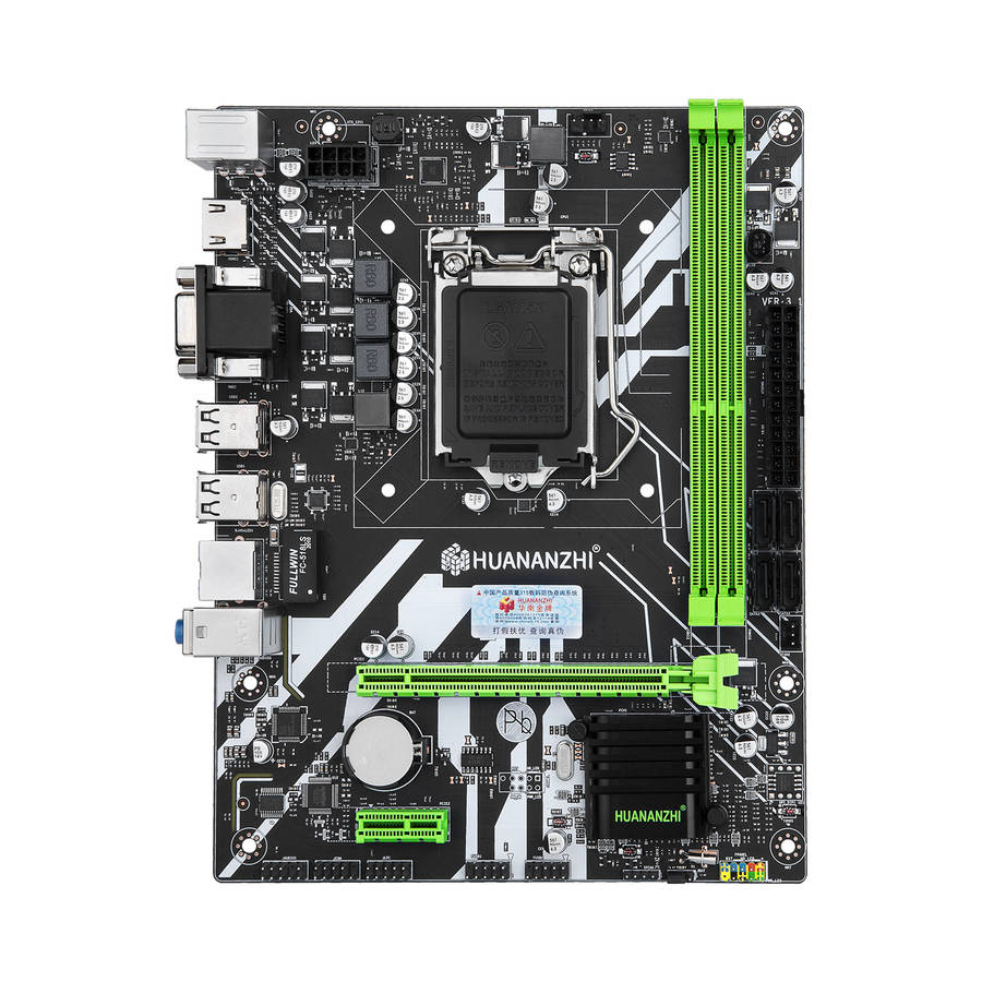 HUANANZHI H61 PLUS V3.1 Motherboard M-ATX For Intel LGA 1155 Support i3 i5 i7