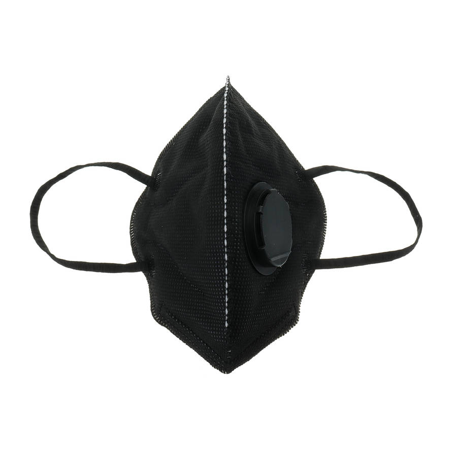 Activated Carbon Face Mask Dustproof Filtration Dust Breathing Respirator (Color Red)