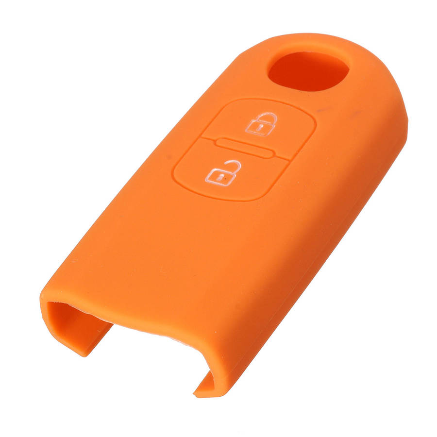 2 Button Silicone Cover Fob Case Remote Key Case For Mazda 2 3 5 6