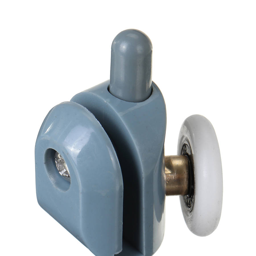 8PCS 25mm Top and Bottom Shower Door Rollers Wheels Runners Pulleys Replacement