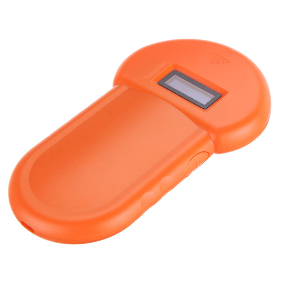 Portable 134.2Khz Animal Microchip Recognition ID Reader Pet RFID Handheld Pet Scanner