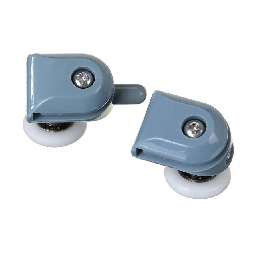 8PCS 25mm Top and Bottom Shower Door Rollers Wheels Runners Pulleys Replacement