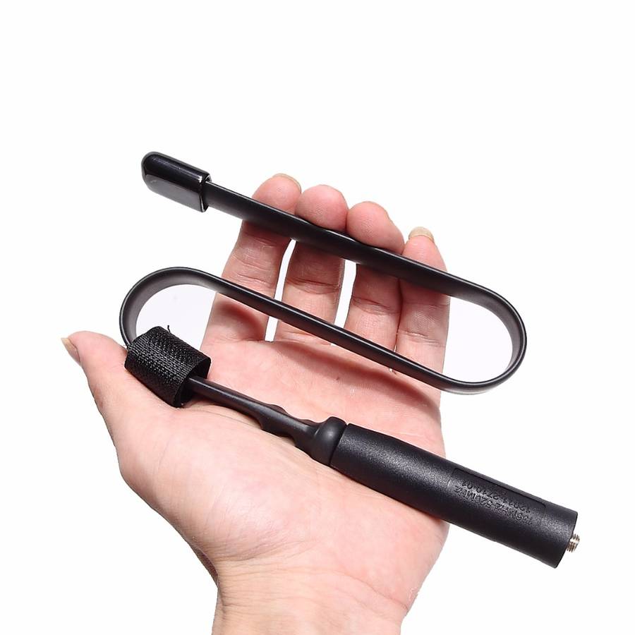 CS Tactical Antenna SMA-Female Dual Band VHF UHF 144/430Mhz Foldable For Walkie Talkie (Length 33cm)