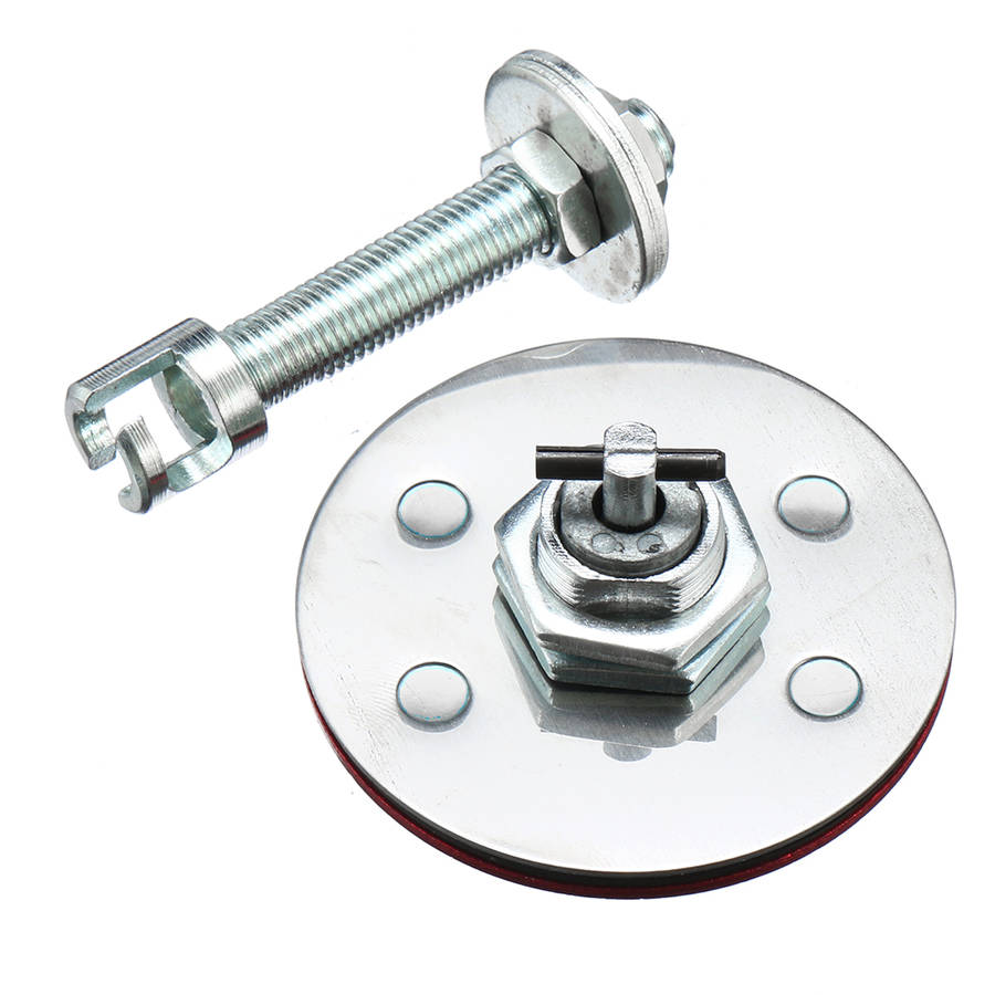 Universal Push Button Billet Hood Pins Lock Clip Car Quick Latch Bonnet Kit