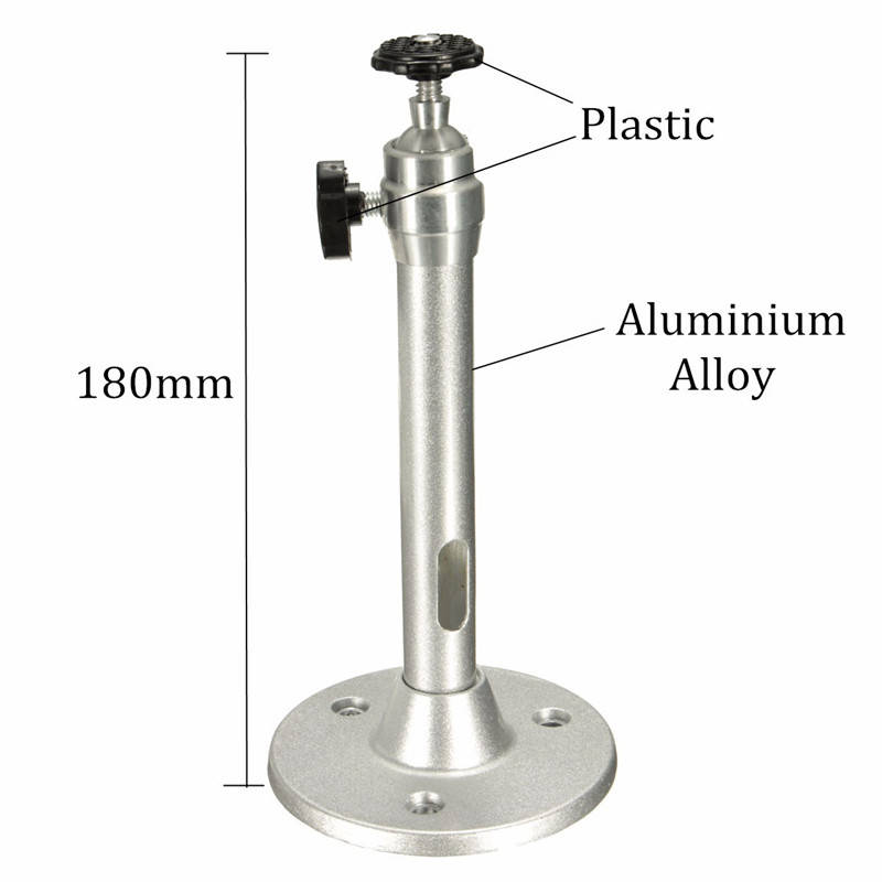 Arrival Wall Ceiling LCD DLP Mini Projector Bracket 360 Degree Swivel Mount Holder Sliver