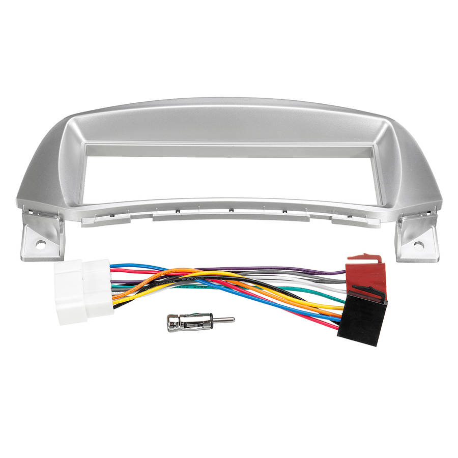 Single 1 Din Car Stereo Radio Fascia Panel with ISO Power Cable Aerial For Suzuki Alto Marati A-Star