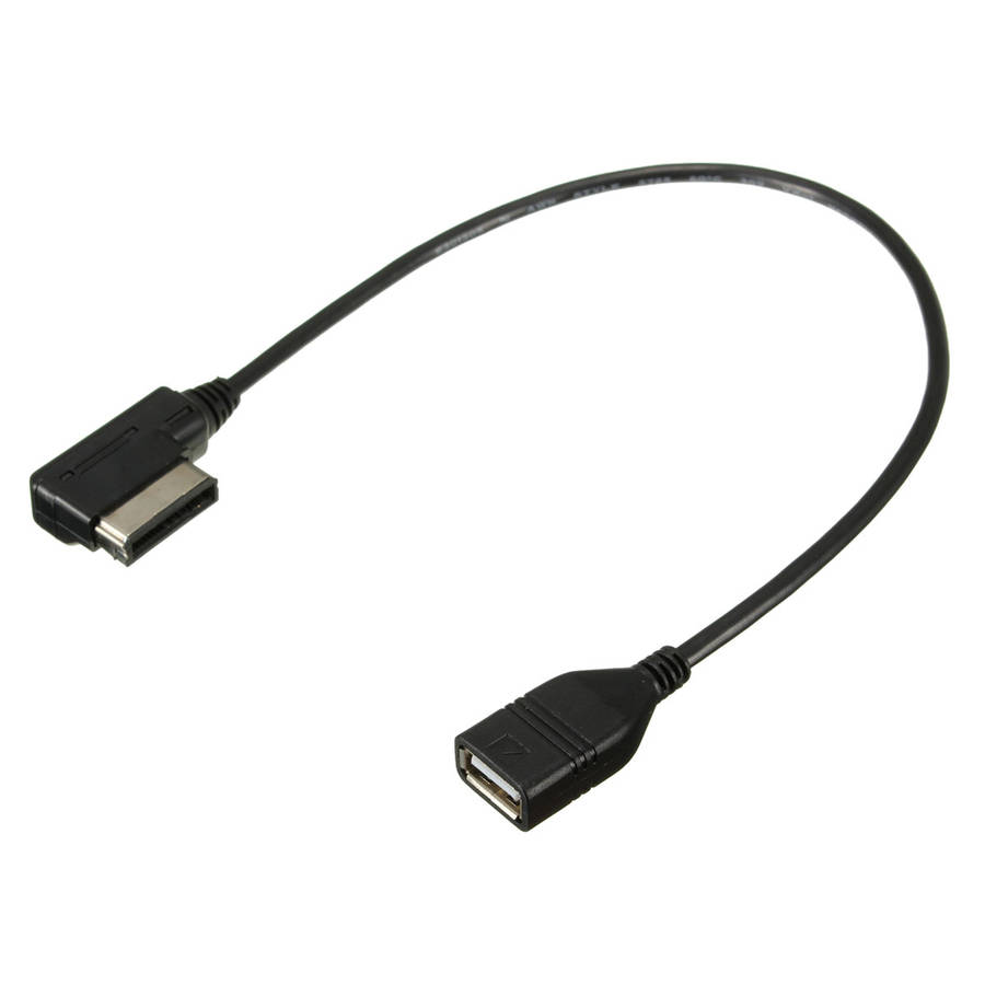 Car Audio Ami Aux To Usb Cable Data Charging Adapter For Audi A3 A4 A5 A6L Q5 Vw Tiguan