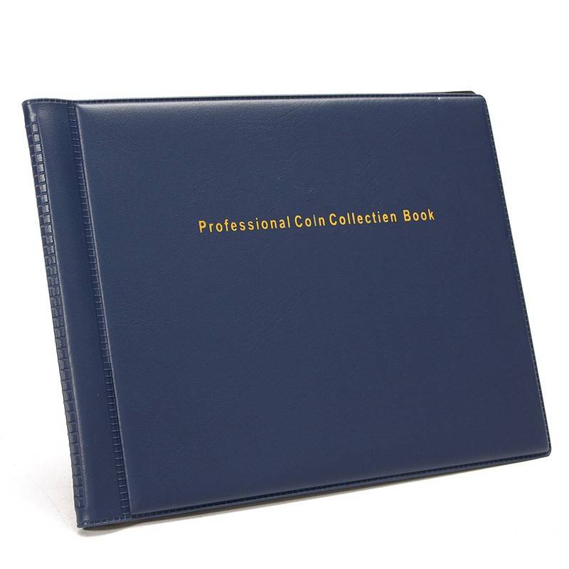 Collecting 240 Coins Storage Holder Money Penny Album Book Coin Album Pockets