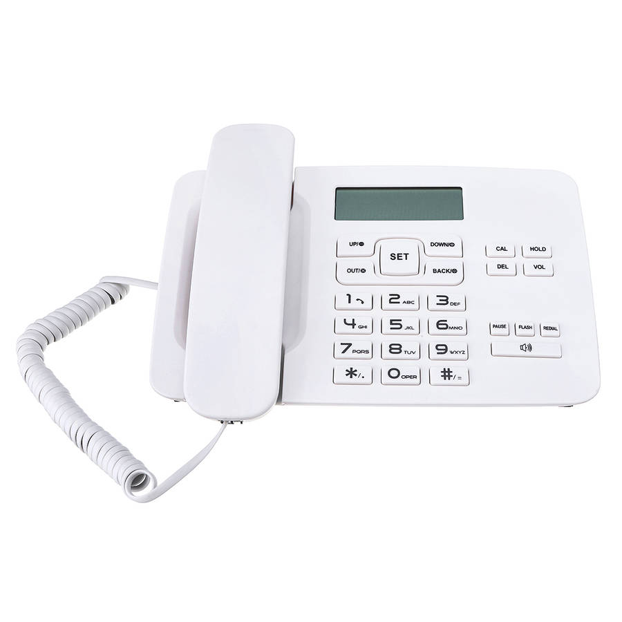 KX-T7001 Desktop Corded LCD Telephone Business Office Home Fixed Phone Landline