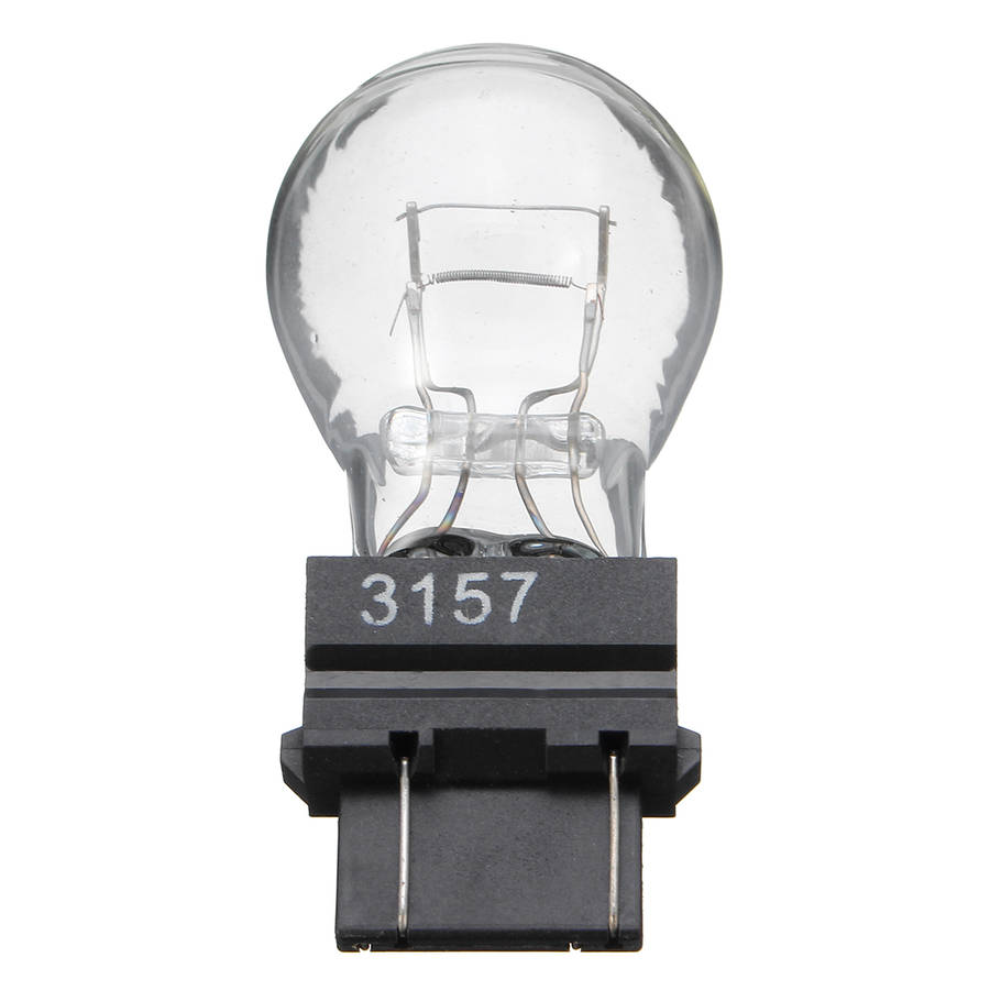T25 3157 P27/7W Halogen Lights Bulb Tail Brake Backup Reverse Turn Signal Lamp Warm White 1PCS