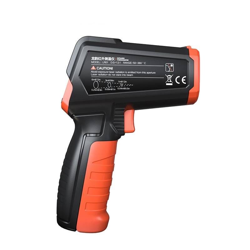 Digital Infrared Thermometer Non Contact Temperature Tool Laser Handheld IR Temp Colorful L (Type C)