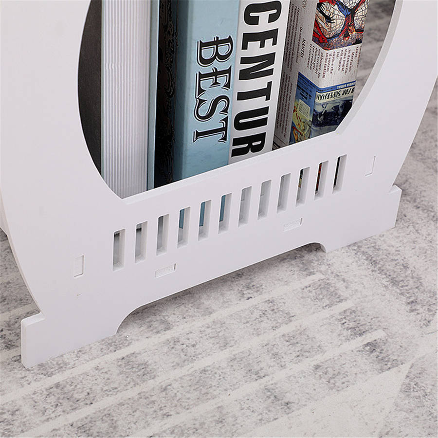 Mini Side Table Coffee Table Bookshelf Sofa Side Shelf Bed Side Table wi