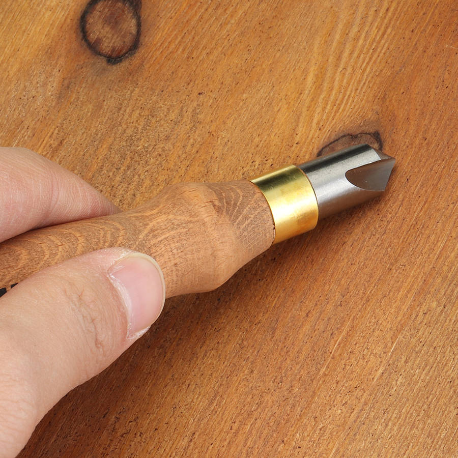 Drillpro 1/2 Inch Woodworking Hole Opener Countersink Drill Bit Hand Reamer Chamfering Drilling Tool