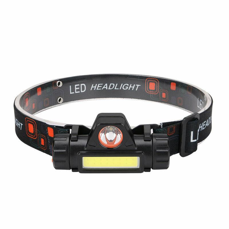 H05B - XMUND Waterproof LED Headlamp Handfree COB Work Light with Magnet USB Headlight Built-in Batt
