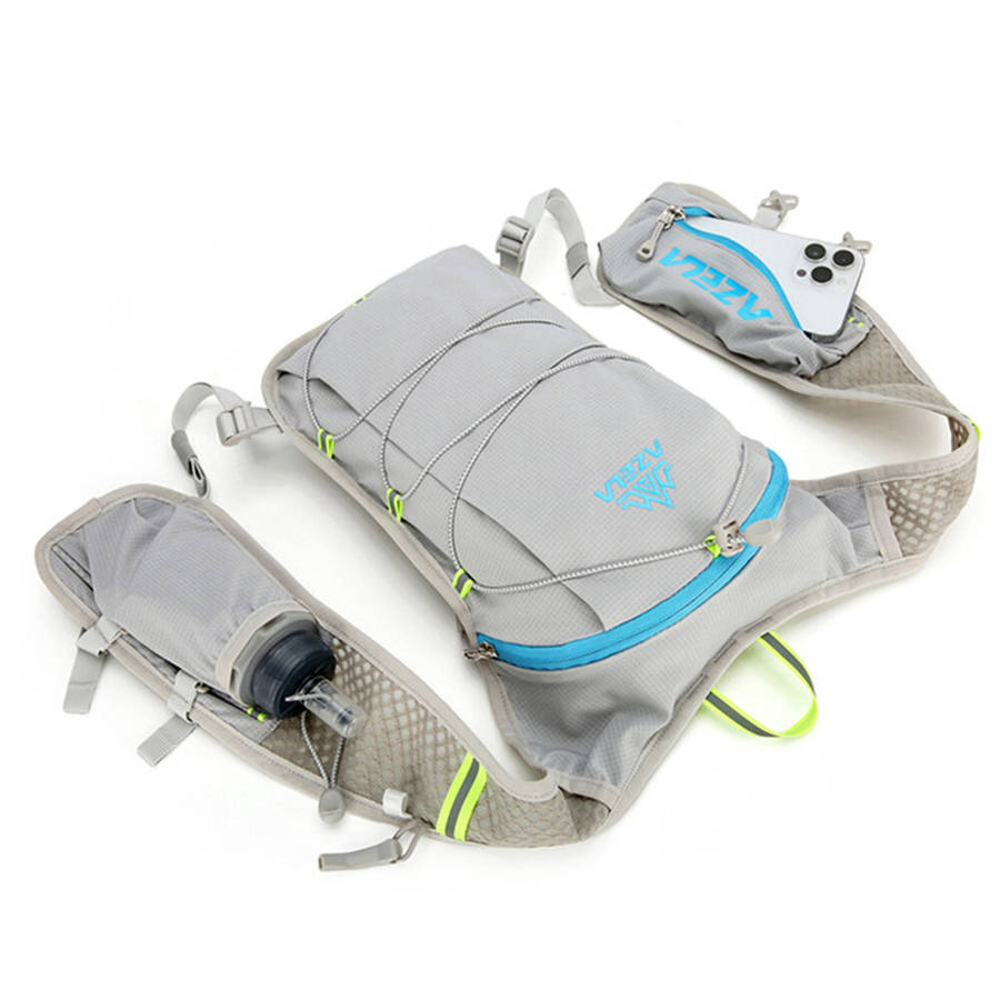 Black - Trail Running Ultra-light Backpack Running Hydration Vest Jogging Hiking Hydrating Bag Can B