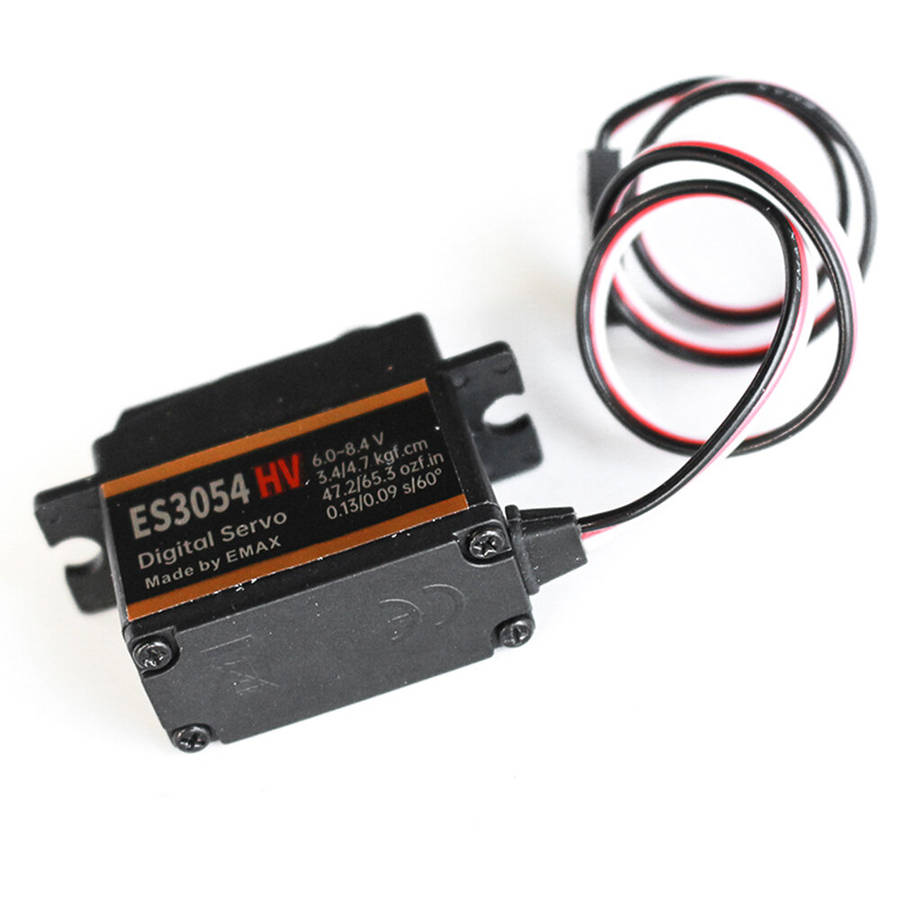 Black - Emax ES3054HV All-Purpose High Voltage Metal Gear Digital Servo For RC Airplane