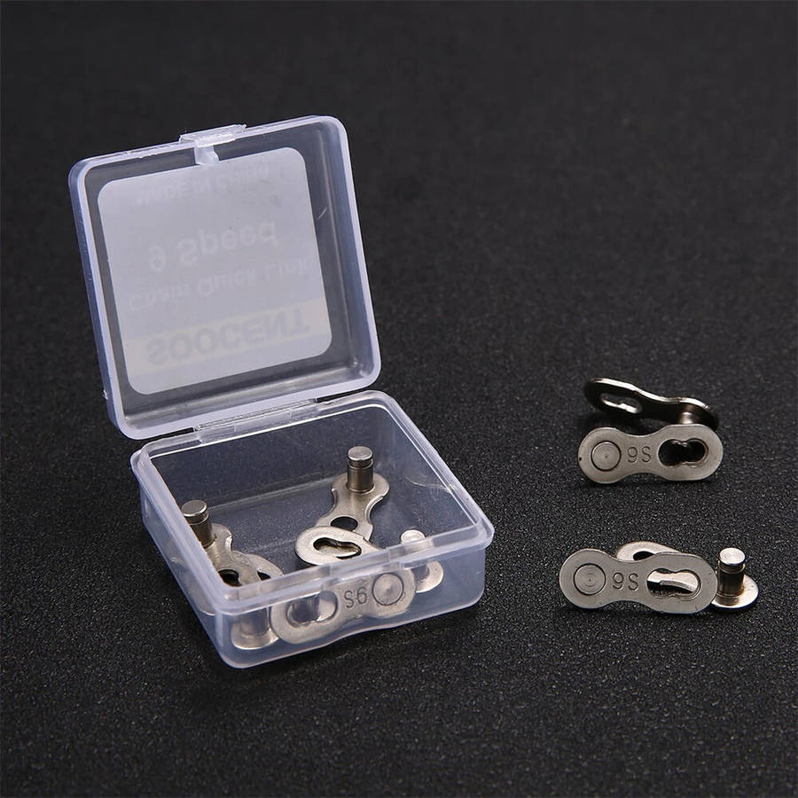 Gold 10S - XANES 5Pair Bicycle Chain Link Connector Chain Magic Buttons 6-12 Speed Bicycle Cycling Q