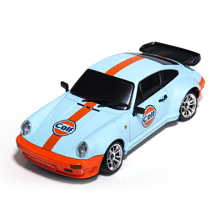 Purple - LDRC 1898 RTR 1:18 Scale RC Drift Car with Gyro & LED Lights 2.4G RWD Radio Control Car for