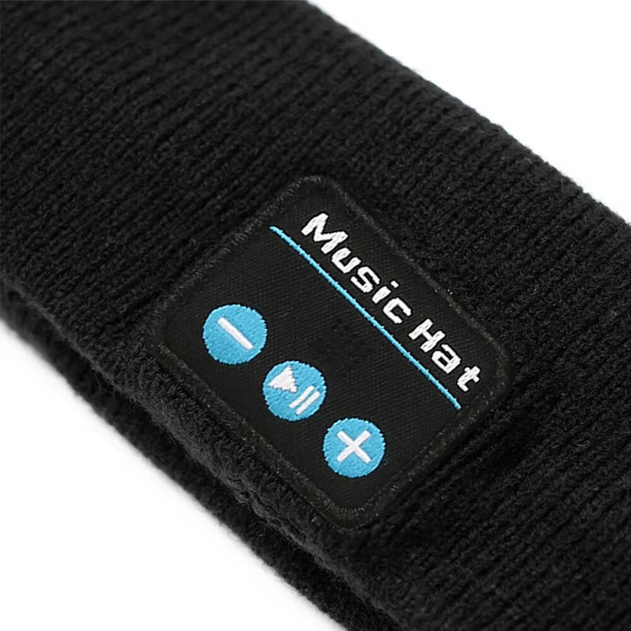 Black - KALOAD Wireless Stereo Bluetooth V5.0 Headphones Headband Charging Removable Washable Sweat-