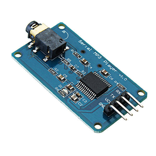 Yx5300 Mp3 Player Module Voice Serial Port Control Module With Tf Card Slot
