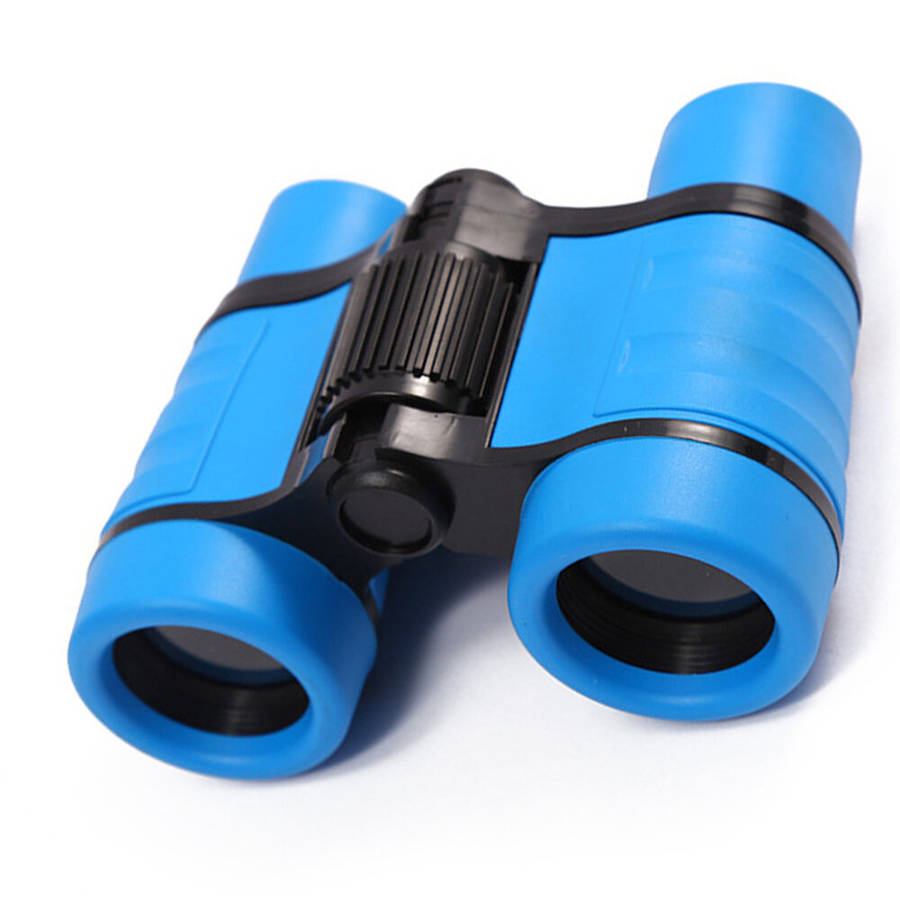 Black - IPRee 4x30 Kids Binoculars for Age 3-12 Years Boys Girls Hunting Folding Small Telescope Bir