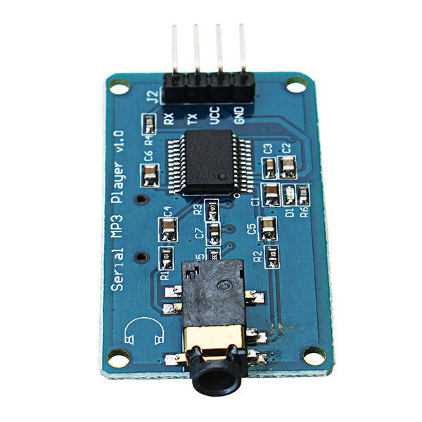 Yx5300 Mp3 Player Module Voice Serial Port Control Module With Tf Card Slot