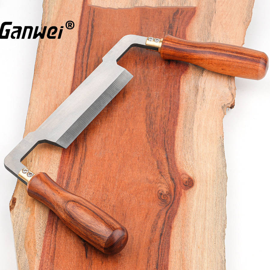 #A - GANWEI MG0-000-0119 Woodworking Draw Knife HSS Blade 6mm Thickness 110mm Width Ergonomic Wooden
