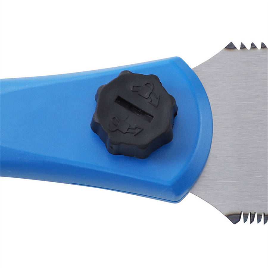 Heavy Duty Double-Sided Hand Saw High Hardness Manganese Steel Blade Efficient Tri-Grinding Teeth Co