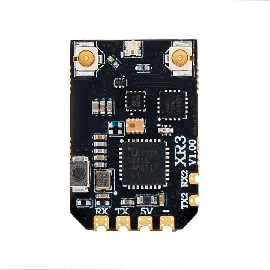 FCC Version - RadioMaster XR3 Nano ExpressLRS ELRS 2.4GHz/900MHz/Dual-Band Multi-Frequency Dual T-An
