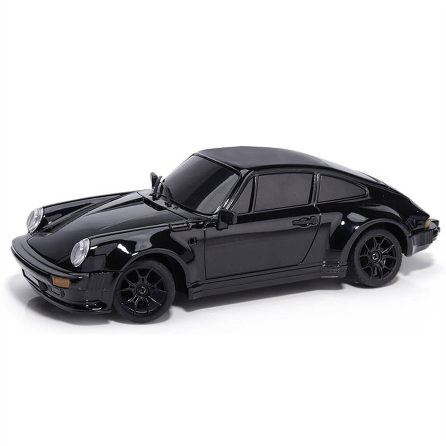 Black - LDRC A98 RTR 1/18 2.4G RWD Drift RC Car LED Light On-Road Full Proportional Alloy Body Shell