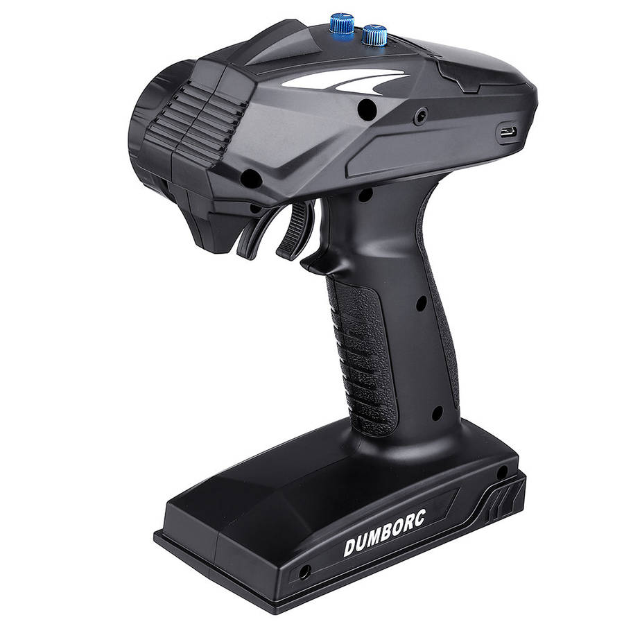 Orange - DumboRC X6 2.4GHz 6CH FHSS Radio Transmitter Support Gyro Sensitivity Adjustment with X6FG