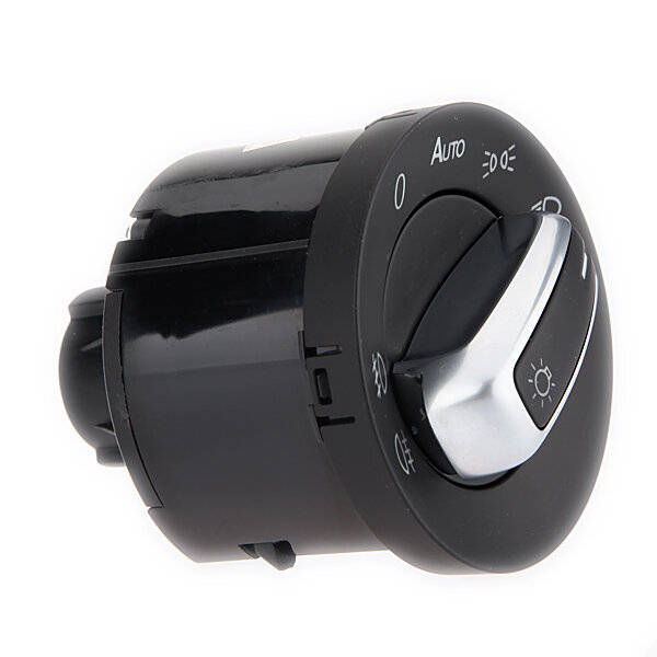 Chrome Headlight Switch Fog Light Switch With Auto Function 5Nd941431B For Vw