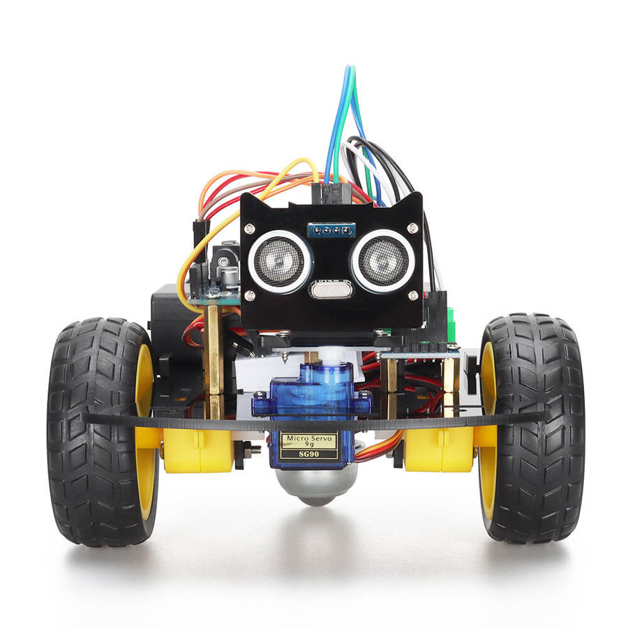 TSCINBUNY 2WD Smart Automation Robot Car Kit For ESP8266 ESP12E D1 Wifi Board For Arduino Programmin