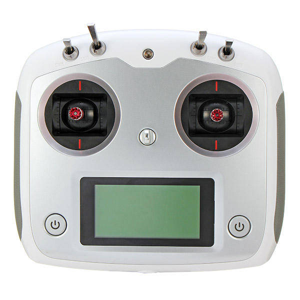 White - Flysky i6S FS-i6S 2.4G 10CH AFHDS 2A Radio Transmitter With FS-iA10B Receiver for FPV RC Dro