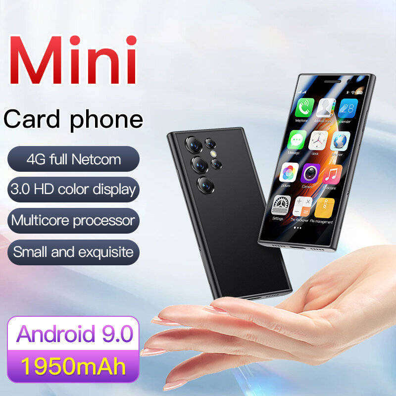 Black - SOYES S23 Pro Mini 3.0-inch Android 9.0 2GB RAM 16GB ROM Dual SIM Card 1950mAh Facial Recogn