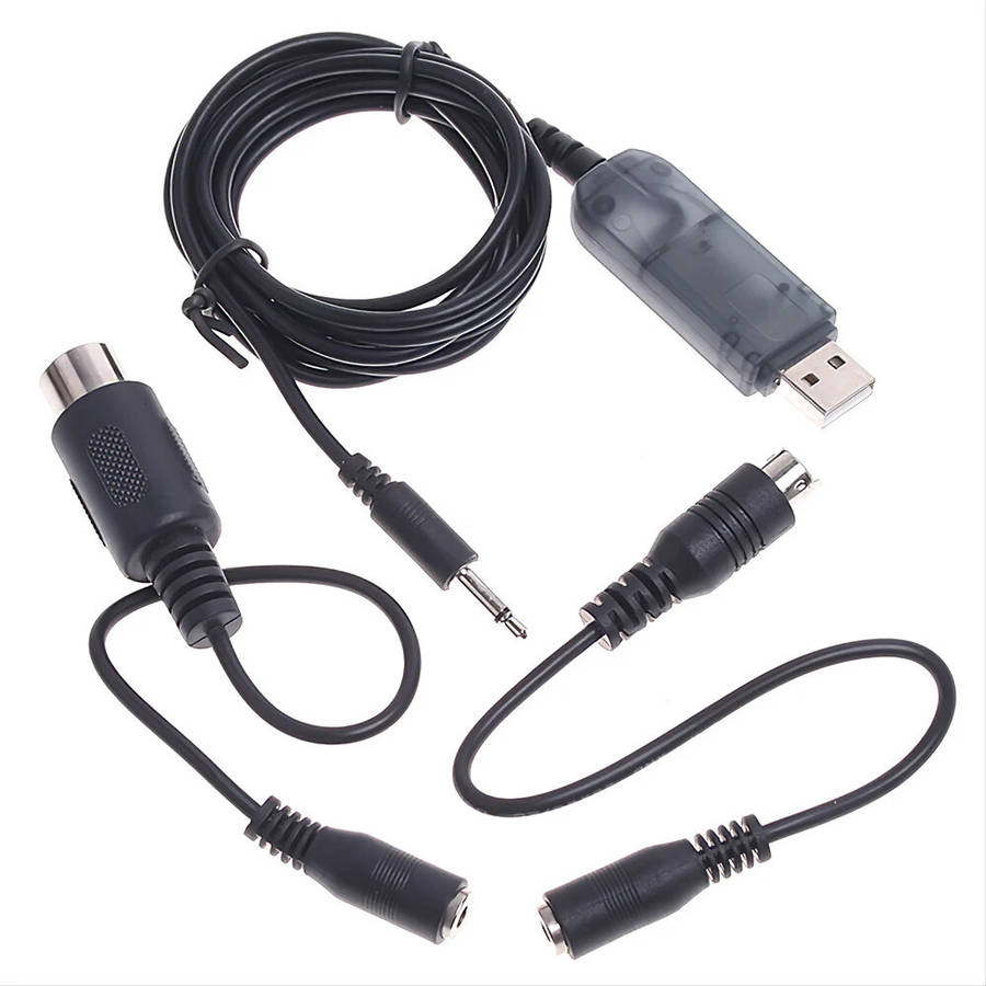 Black - Flysky SM100 USB Simulator Cable for Flysky FS-i6 FS-i4 FS-TH9X FS-T6 FS-T4B Transmitter RC