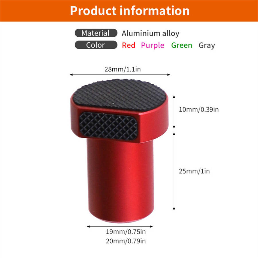 19mm - 4pcs Bench Dog Clamp 19/20mm Aluminum Alloy Workbench Hole Stop Woodworking Table Stop Multip