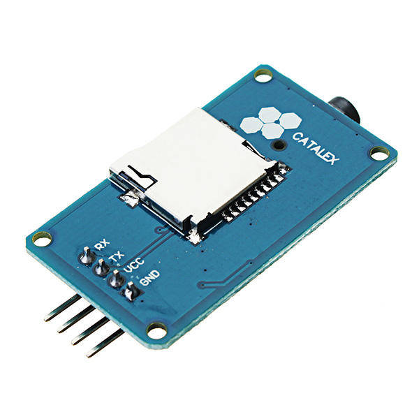 Yx5300 Mp3 Player Module Voice Serial Port Control Module With Tf Card Slot