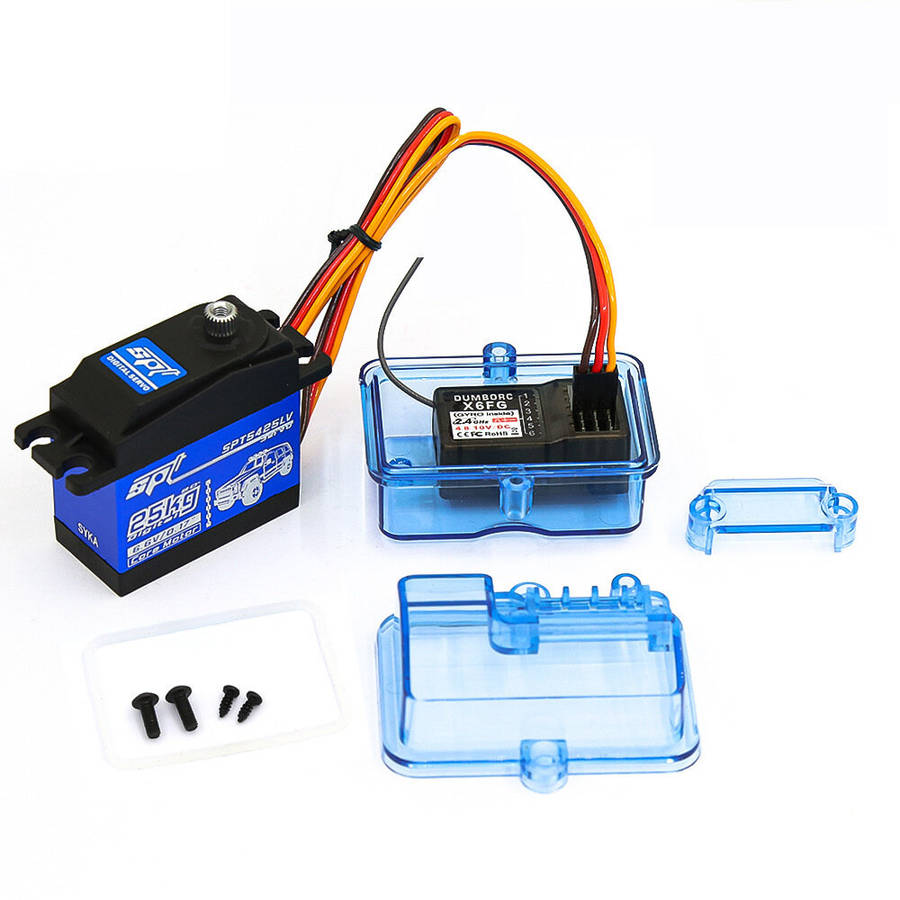 P2047 RC Car/Boat Waterproof Receiver Radio Box Transparent Plastic Equip Protect Watertight Case Mo