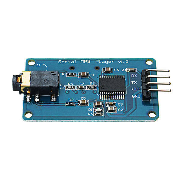 Yx5300 Mp3 Player Module Voice Serial Port Control Module With Tf Card Slot