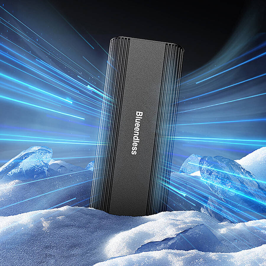 NVMe/NGFF Dual Protocol - Blueendless M2821SN External SSD Enclosure M.2 Dual Protocol NVMe&NGFF 10G