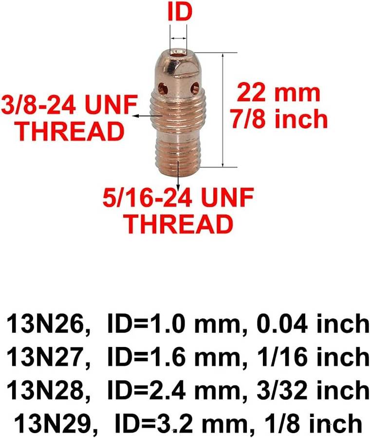 Electric Welding Cap WP9/20/25 TIG Torch Accessories