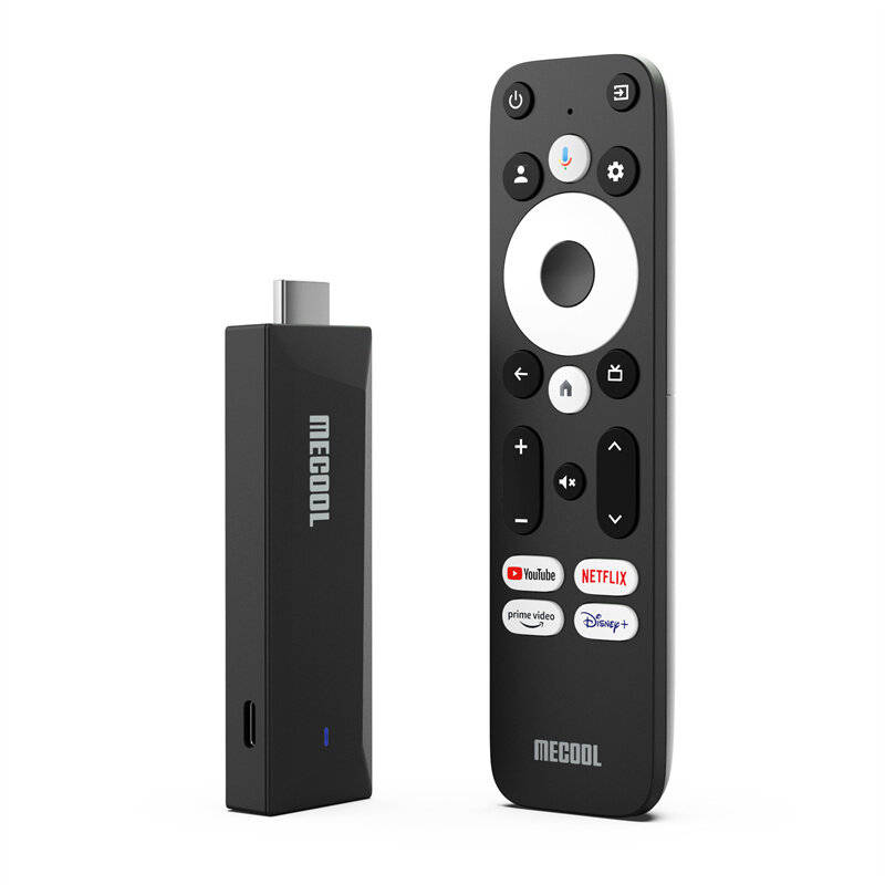 Black - [Netflix Certified]MECOOL Mego1 4K GTV Stick 2+8G Realtek RTD1325 Quad-core Support 2.4G/5G