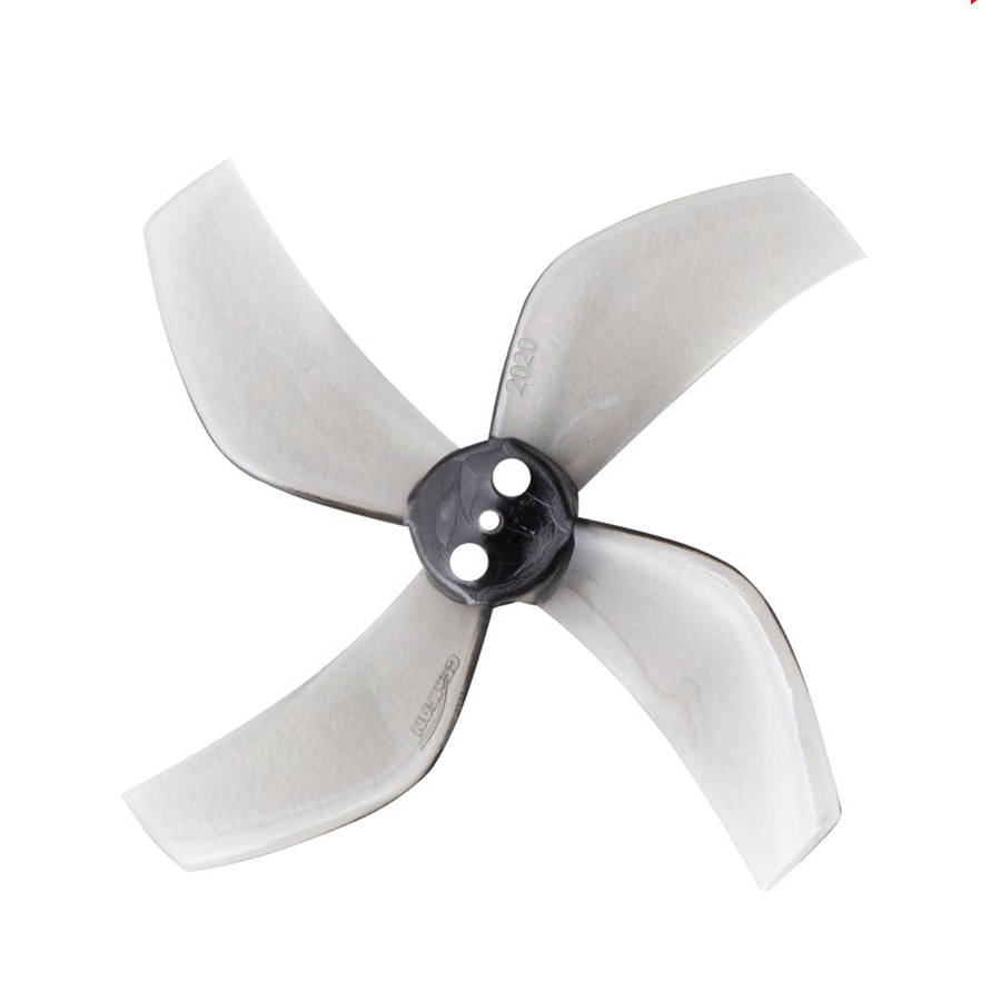 Clear grey - 4 Pairs / 8Pairs Gemfan D51 2020 Ducted 2 Inch 4-Blade Propeller 1.5mm 3 Hole for 1103