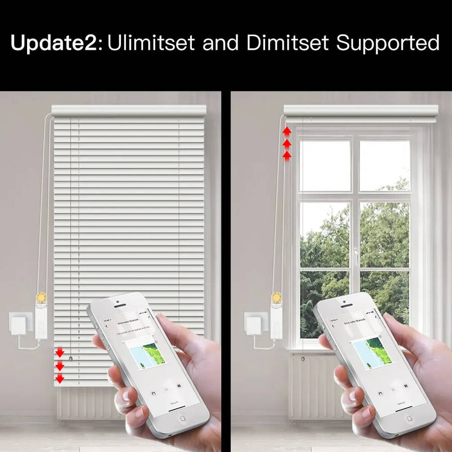 EU Plug - MOES Zigbe Smart DIY Motorized Roller Blinds Shades Drive Motor Hub Tuya Smart Life APP Al