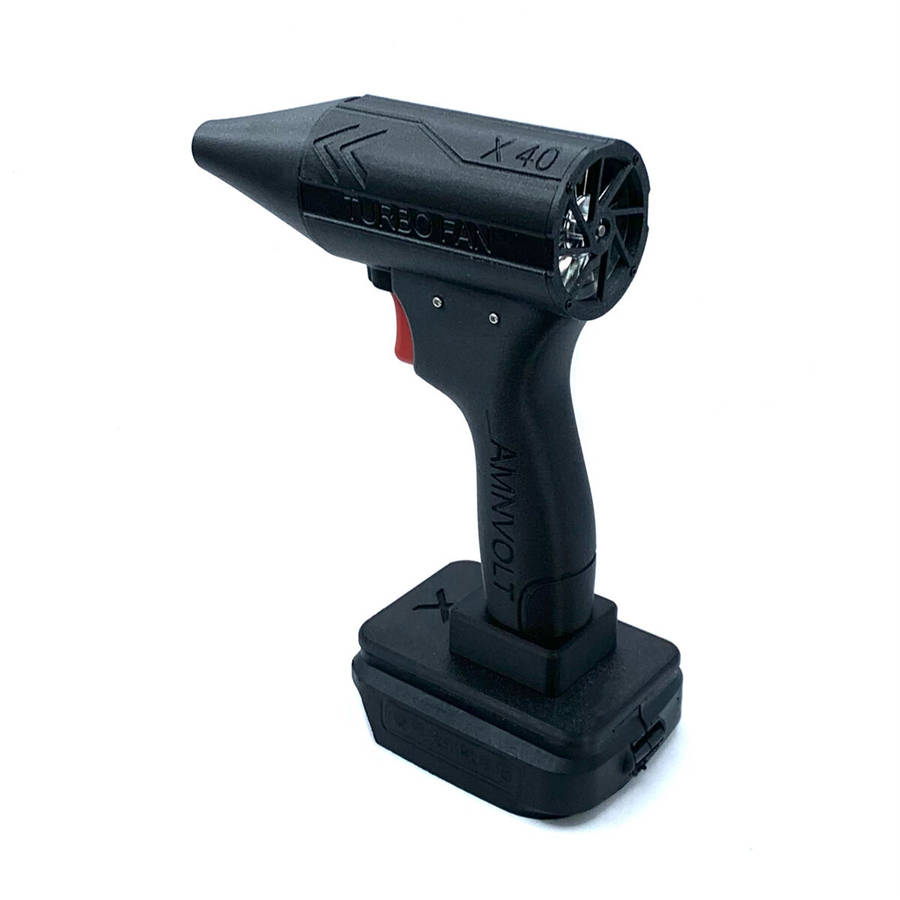 X40 Turbo Fan 600g Thrust 40mm Brushless Motor Compatible with 18-21V Mak Battery Lightweight with N