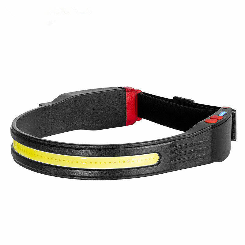 H05A - Multi-function COB LED Headlight Outdoor Riding Light USB Charging Night Running Light Strong