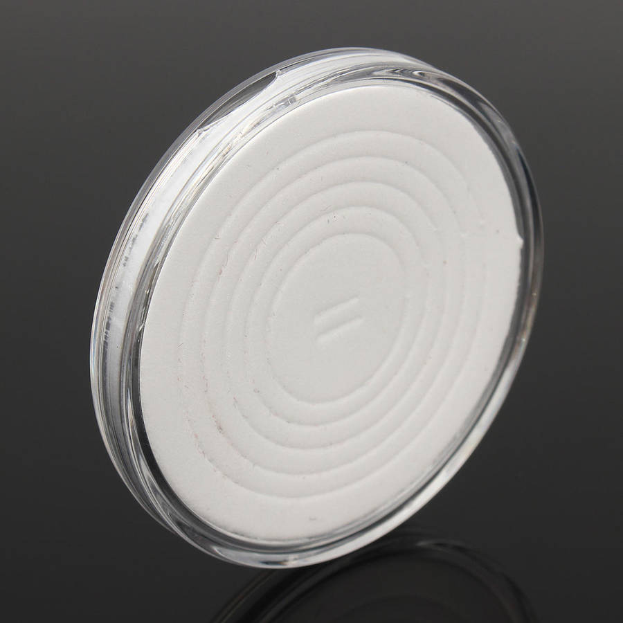 20Pcs Plastic Round Coin Holder Portable Storage Case Boxes Container 5 Size Pad