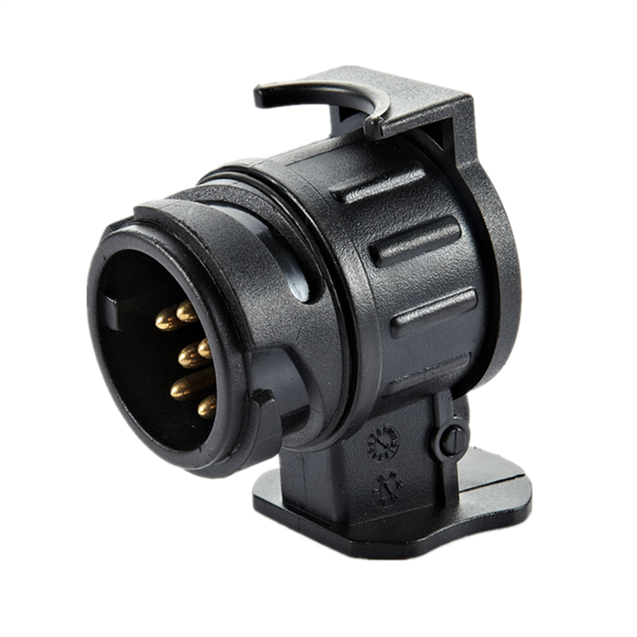 13 Pin to 7 Pin Plug Adapter 12V Car Trailer Truck Caravan Towbar Socket Connector Converter Europea